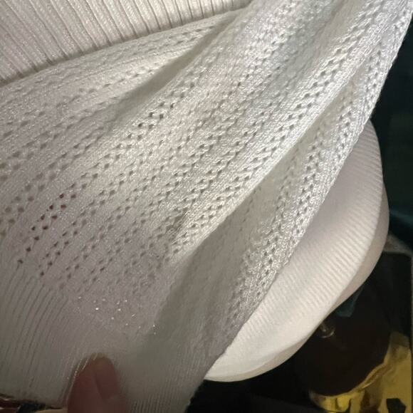 Wit & Wisdom White Ribbed Blouse - Picture 5 of 5